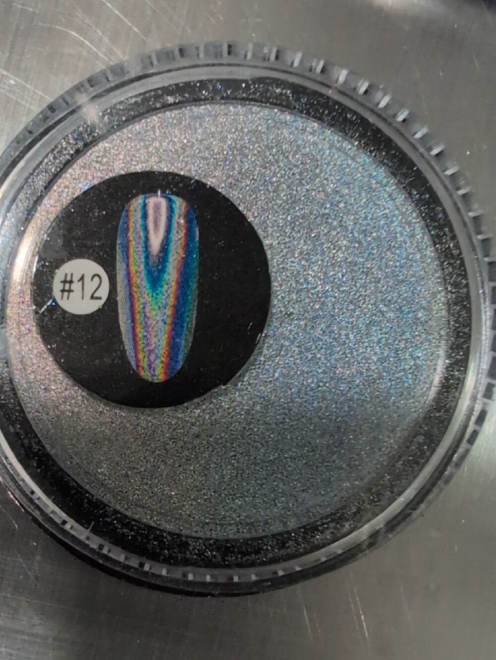 Multi-Color Nail Powder Set - Assorted Metallic Shades - Picture 7 of 10